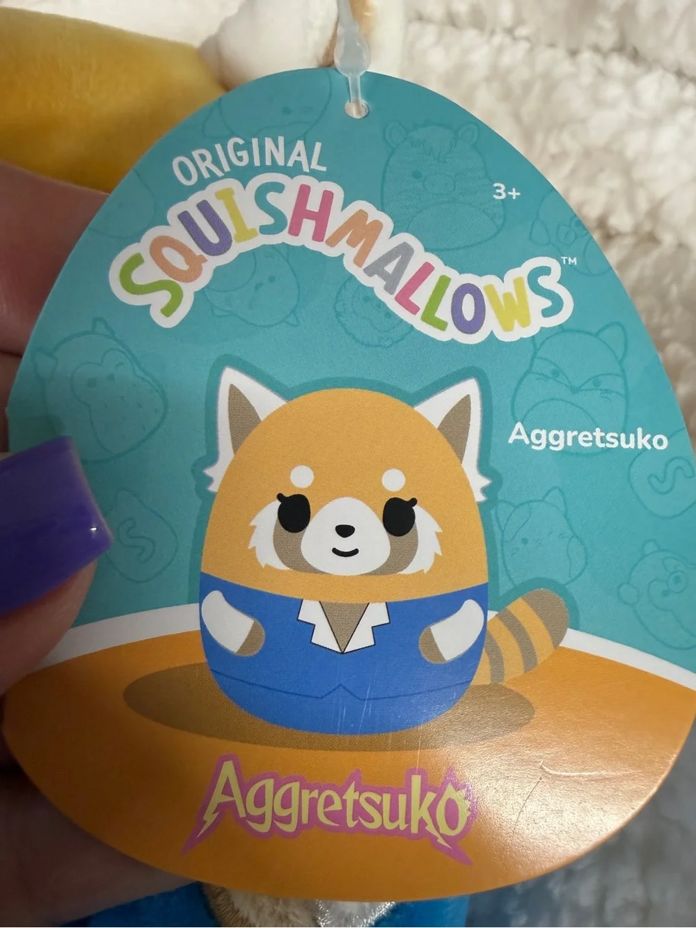Aggretsuko Plush Pair - Yellow & Blue Soft Plush Toys